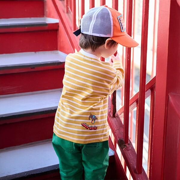 交通工具口袋畫家褲