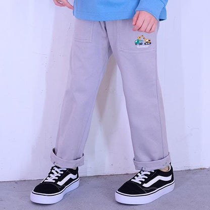 重機刺繡長款打底褲