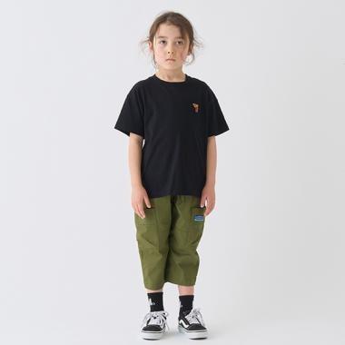 側邊口袋九分休閒褲