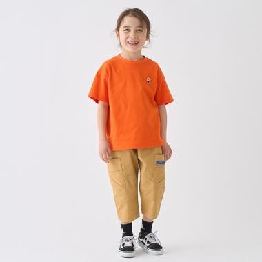 側邊口袋九分休閒褲