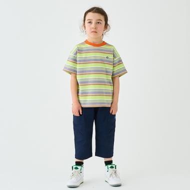 側邊口袋九分休閒褲