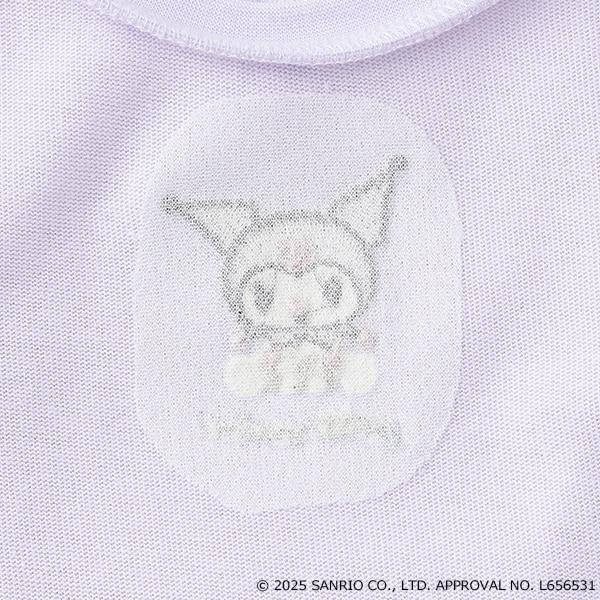 【三麗鷗】花朵網紗長袖T恤