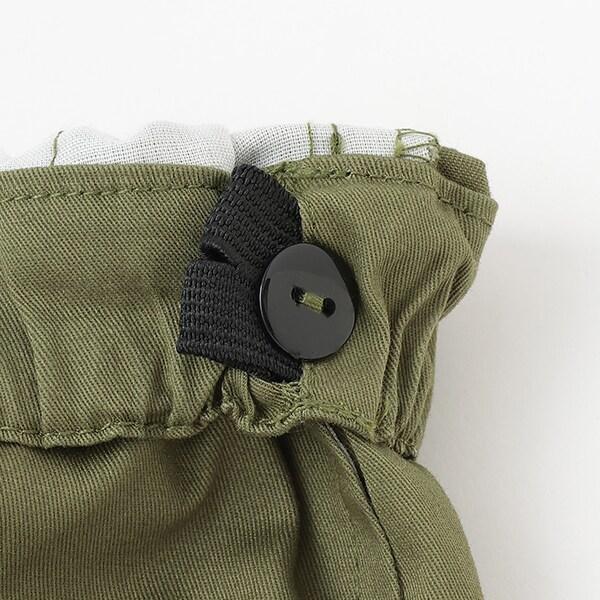 側邊口袋九分休閒褲