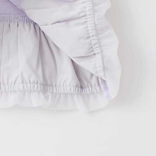 【三麗鷗】花朵網紗長袖T恤