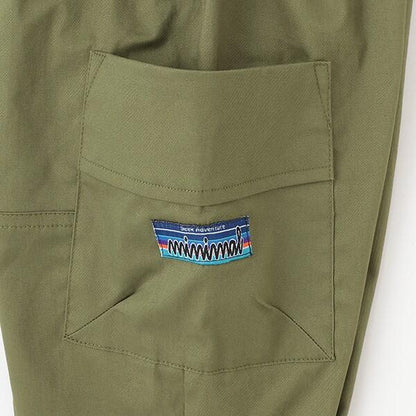 側邊口袋九分休閒褲