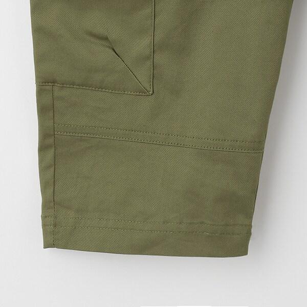 側邊口袋九分休閒褲