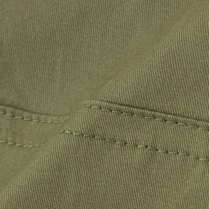 側邊口袋九分休閒褲