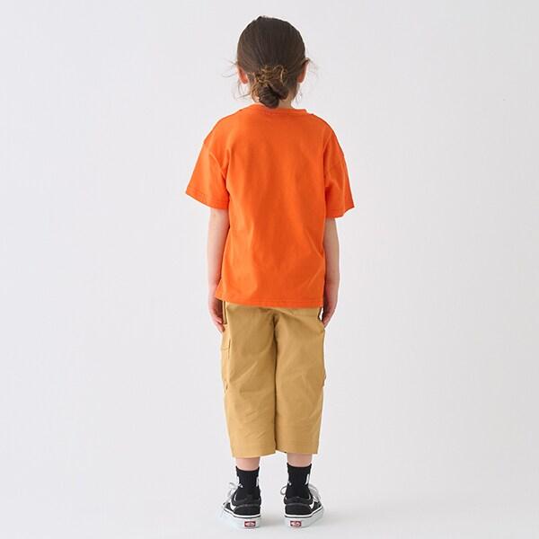 側邊口袋九分休閒褲