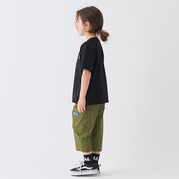 側邊口袋九分休閒褲