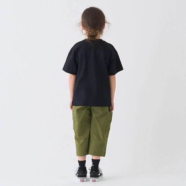 側邊口袋九分休閒褲