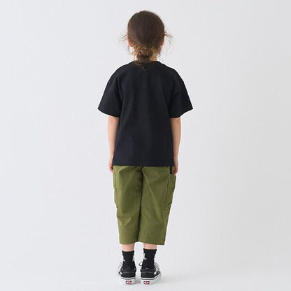 側邊口袋九分休閒褲