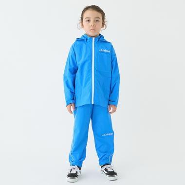 【防潑水】拼接側邊條紋褲