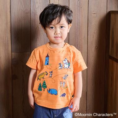 《姆明》/探險刺繡短袖T恤