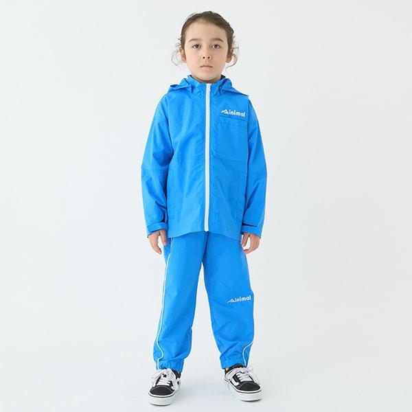 【防潑水】拼接側邊條紋褲