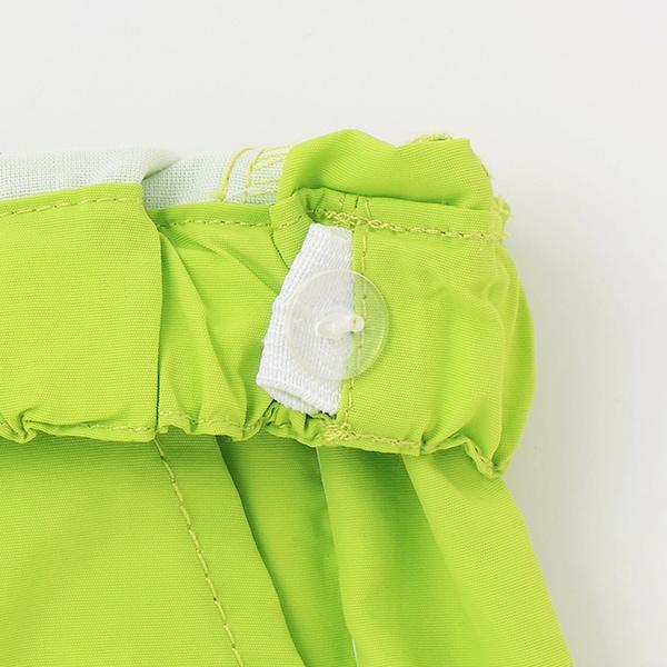 【防潑水】拼接側邊條紋褲