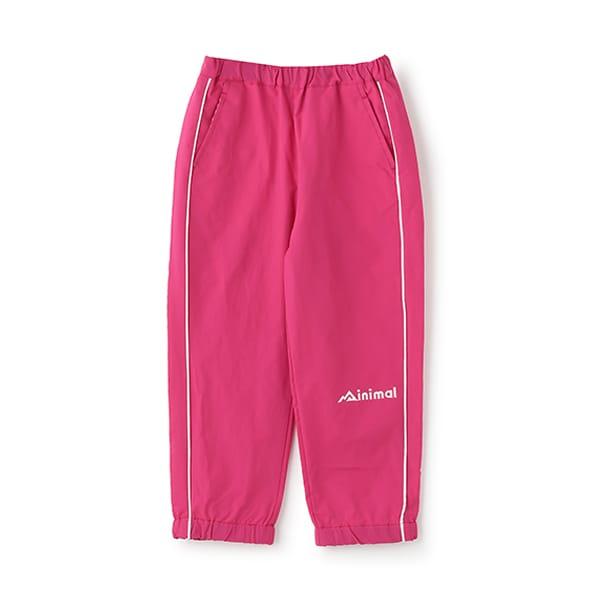 【防潑水】拼接側邊條紋褲