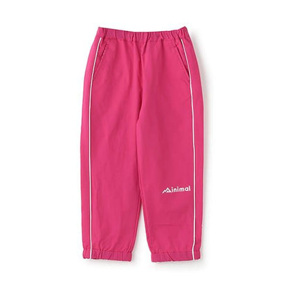 【防潑水】拼接側邊條紋褲