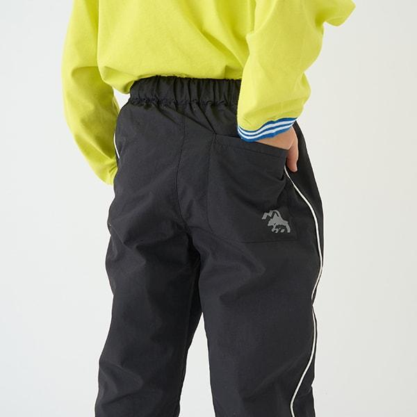 【防潑水】拼接側邊條紋褲