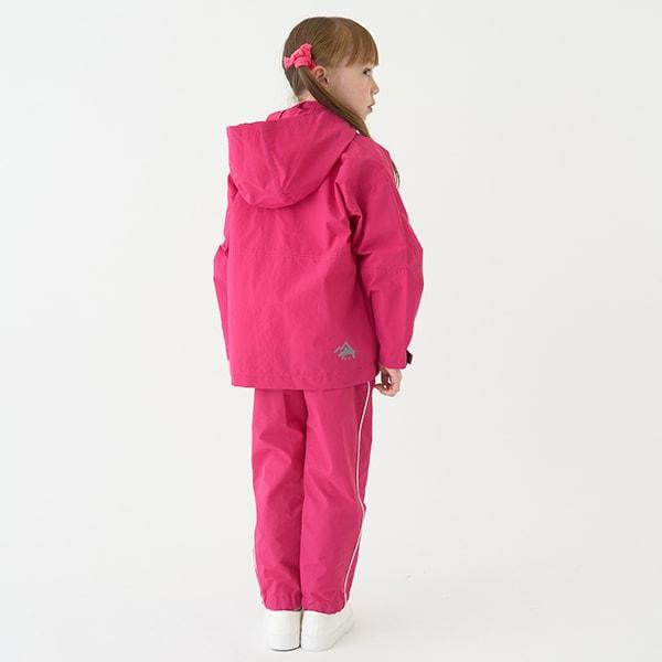 【防潑水】拼接側邊條紋褲