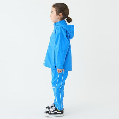 【防潑水】拼接側邊條紋褲