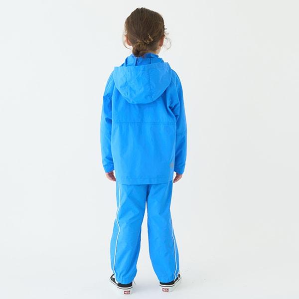 【防潑水】拼接側邊條紋褲