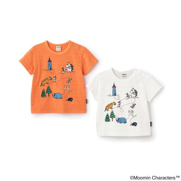 《姆明》/探險刺繡短袖T恤