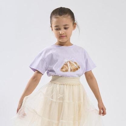 【軟棉】多款蝴蝶結圖案印花T恤