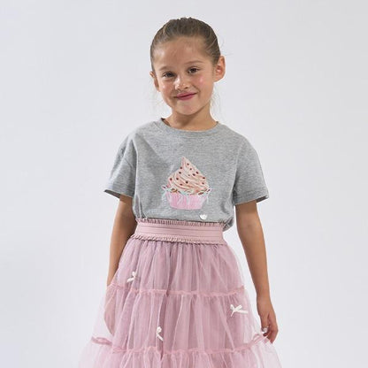 【軟棉】多款蝴蝶結圖案印花T恤