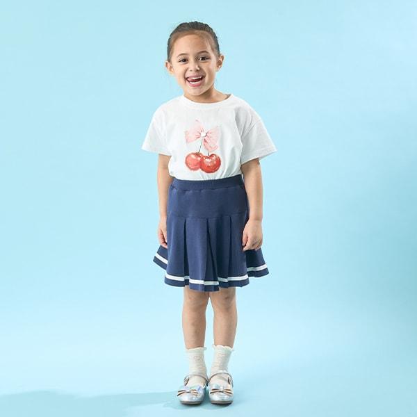 【軟棉】多款蝴蝶結圖案印花T恤