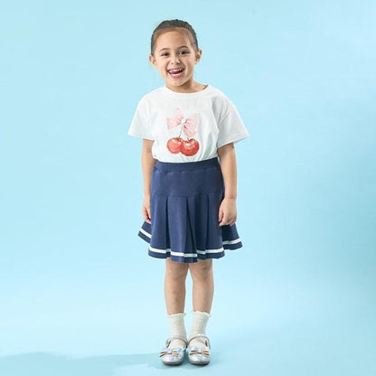 【軟棉】多款蝴蝶結圖案印花T恤