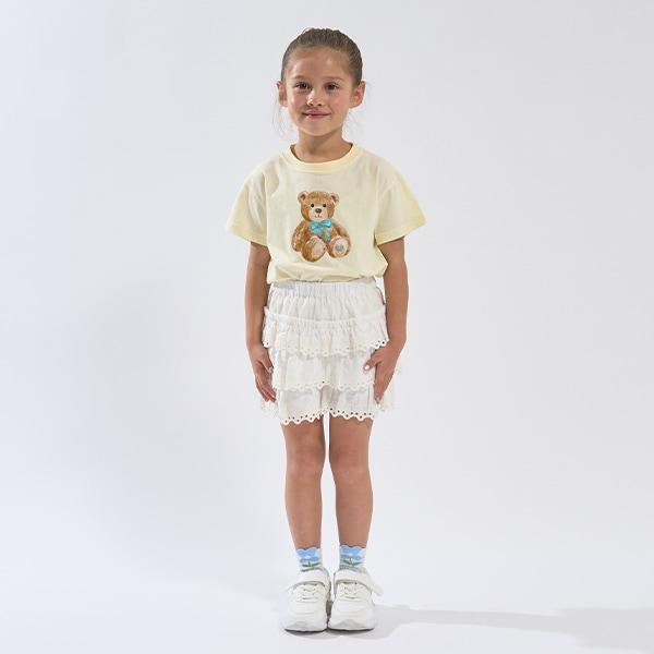 【軟棉】多款蝴蝶結圖案印花T恤