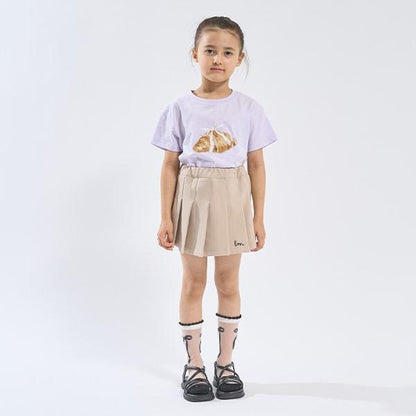 【軟棉】多款蝴蝶結圖案印花T恤