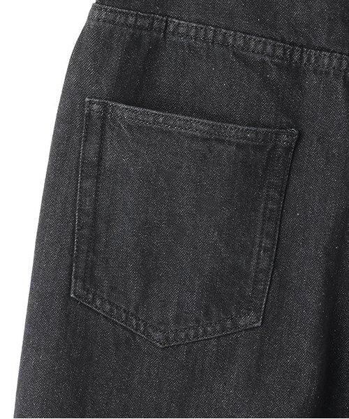 牛仔寬鬆錐形褲