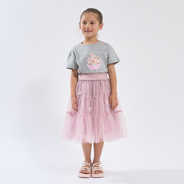 【軟棉】多款蝴蝶結圖案印花T恤