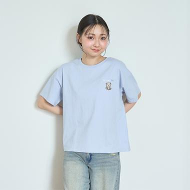 【GOODPRICE】【純棉100%】角色刺繡點綴990短袖T恤