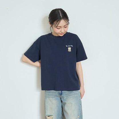 【GOODPRICE】【純棉100%】角色刺繡點綴990短袖T恤