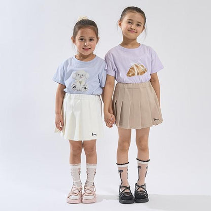 【軟棉】多款蝴蝶結圖案印花T恤