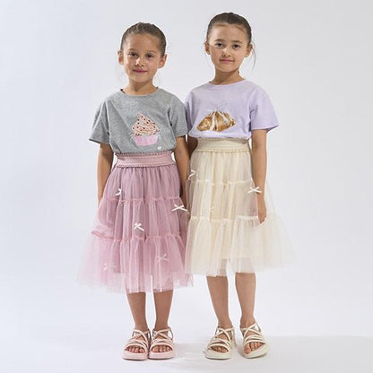 【軟棉】多款蝴蝶結圖案印花T恤