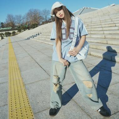 【LTXC】【吸水速幹/清爽】數字寬鬆T恤