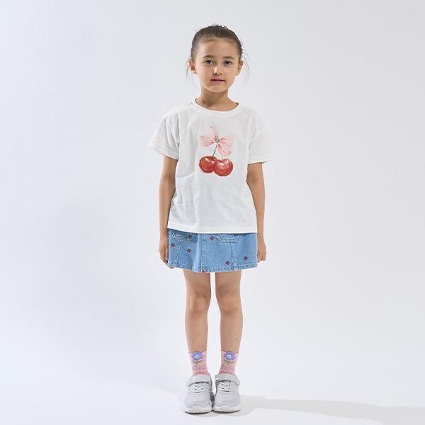 【軟棉】多款蝴蝶結圖案印花T恤