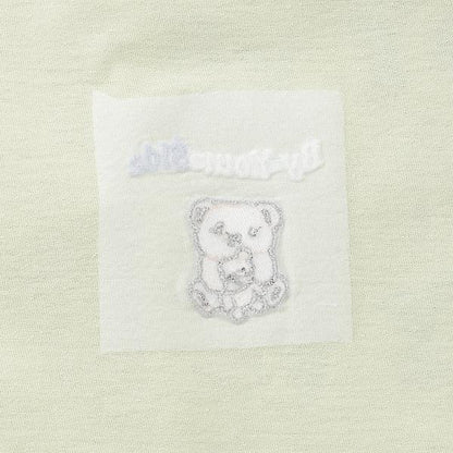 【GOODPRICE】【純棉100%】角色刺繡點綴990短袖T恤