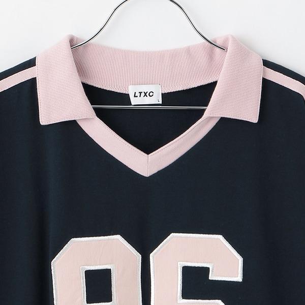 【LTXC】【吸水速幹/清爽】數字寬鬆T恤