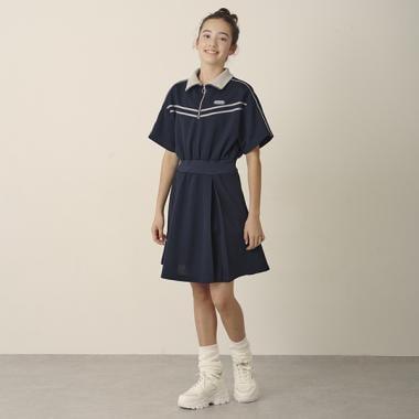 半拉鍊連衣裙