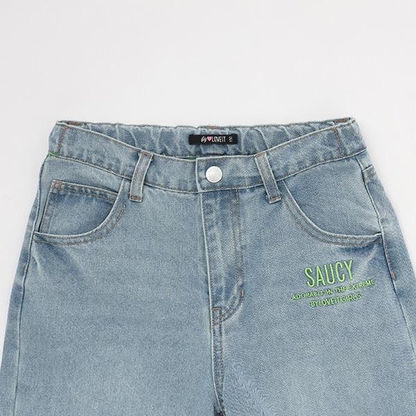 【Nico☆Petit刊載】下線色牛仔褲