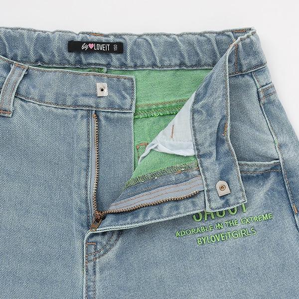 【Nico☆Petit刊載】下線色牛仔褲