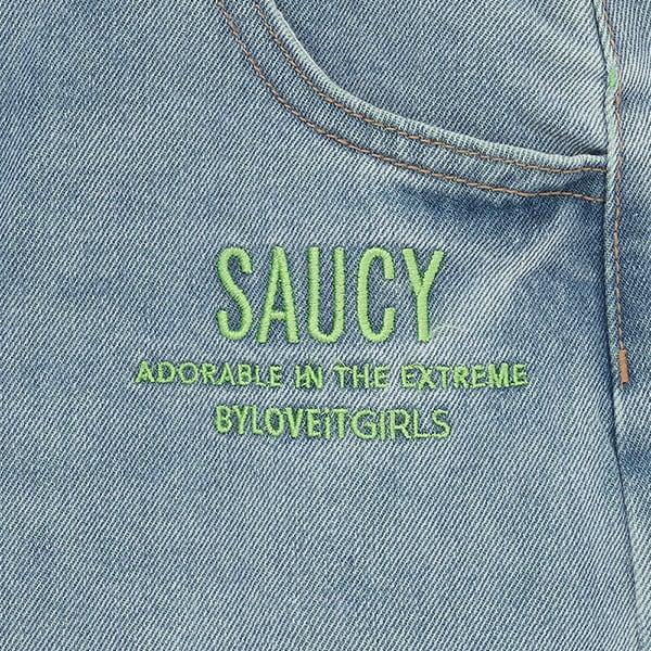 【Nico☆Petit刊載】下線色牛仔褲