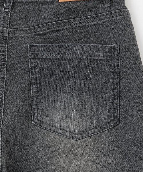 流蘇牛仔喇叭褲【韓國時尚】