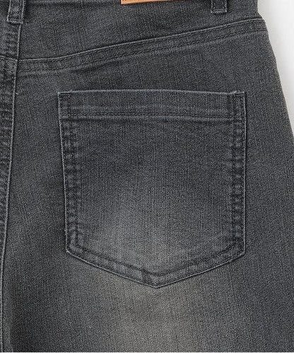 流蘇牛仔喇叭褲【韓國時尚】