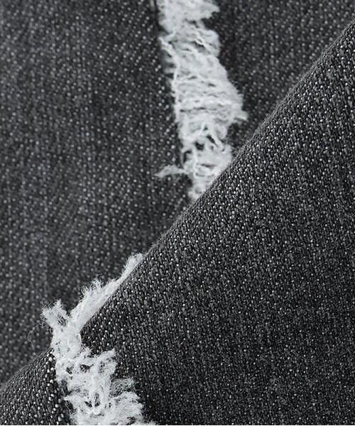 流蘇牛仔喇叭褲【韓國時尚】