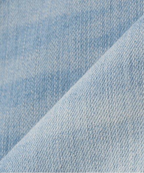 蕾絲拼接牛仔喇叭褲【韓國時尚】